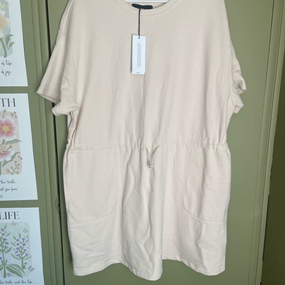 NWT UGG Adjustable Waist Cream Dress Sz L - Picture 9 of 10